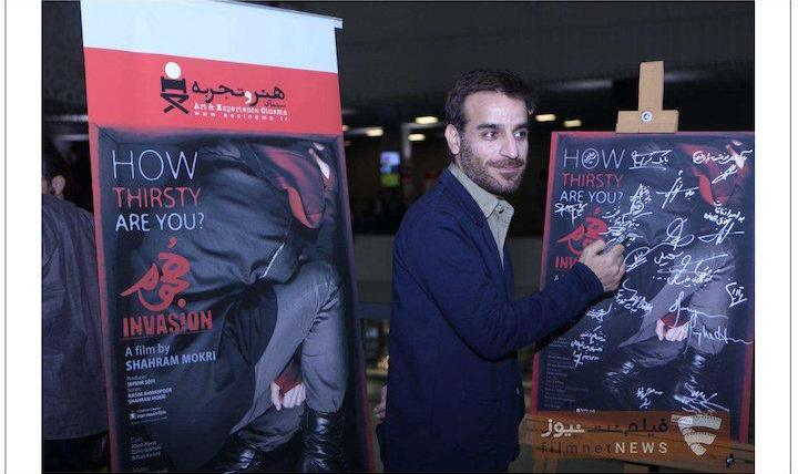 شهرام مکری در جشنواره فیلم «ونیز» سخنرانی می‌کند