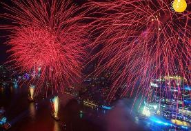 (تصاویر) آغاز سال ۲۰۲۱