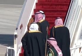 (تصاویر) استقبال محمد بن‌ سلمان از امیر قطر