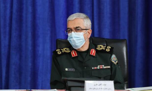 سرلشکر باقری با رئیس ستاد مشترک ارتش پاکستان دیدار کرد