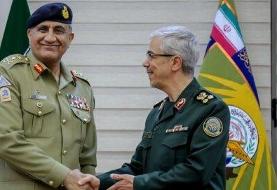 سرلشکر باقری در اسلام آباد / دیدار با فرمانده ارتش پاکستان با ۵ دستور کار