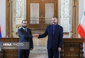 میزوریان: قدردان رویکرد ایران نسبت به تمامیت ارضی ارمنستان هستیم/ آینده خوبی در انتظار ماست