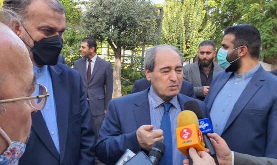 امیرعبداللهیان: فیصل مقداد به تهران می‌آید
