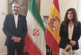دیدار علی باقری با معاون وزیر خارجه اسپانیا