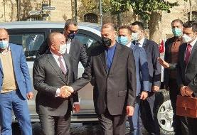 وزیر خارجه ترکیه با امیرعبداللهیان دیدار کرد