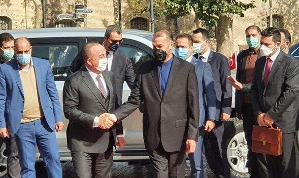 وزیر خارجه ترکیه با امیرعبداللهیان دیدار کرد