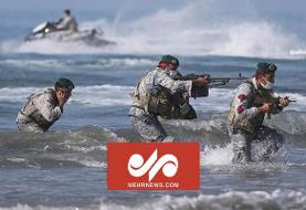 روز اول رزمایش مشترک ذوالفقار۱۴۰۰ ارتش ایران در سواحل مکران