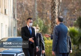 دیدار وزرای خارجه مجارستان و ایران