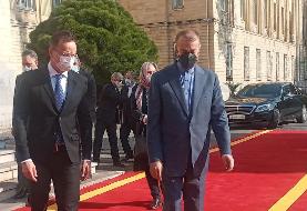 دیدار وزیران امور خارجه ایران و مجارستان در تهران