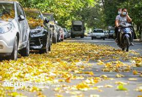 کیفیت هوای تهران در شرایط قابل قبول قرار گرفت