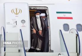رئیس جمهور وارد استان هرمزگان شد