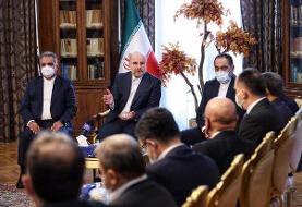 جمعی از سرمایه‌داران بزرگ ترکیه‌ای با قالیباف دیدار کردند