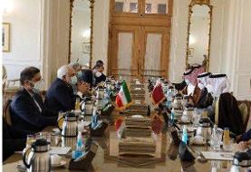 وزیر خارجه قطر با ظریف دیدار کرد  