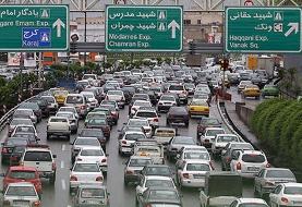 کاهش ۶ درصدی تردد در جاده‌های کشور