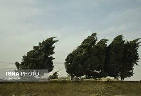 هشدار وزش باد شدید در ۱۳ استان