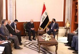 ظریف در دیدار با رییس مجلس عراق: خروج نیروهای بیگانه احترام به حاکمیت این کشور است
