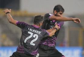 پیروزی پرسپولیس مقابل الریان در نیمه نخست