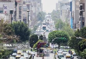 افزایش غلظت آلاینده «ازن» درهوای ‌پایتخت