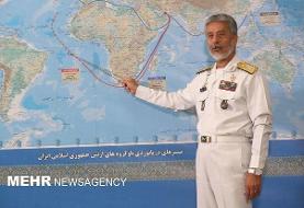 حضور مقتدرانه ناوگروه «نداجا» برای اولین بار در اقیانوس اطلس