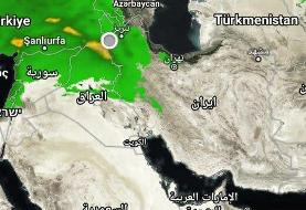 گرد و خاک در شرق، گرمای هوا در شمال و وزش باد در پایتخت