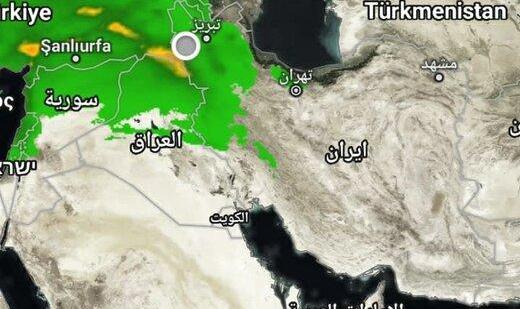 خیزش گرد و خاک در شرق کشور