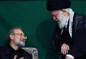 نامه لاریجانی به رهبری: روحیه حق طلبی حضرتعالی بیش از پیش عیان شد