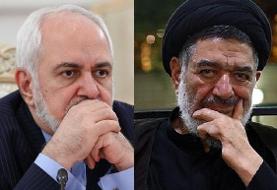 پیام ظریف برای درگذشت محتشمی پور: حضور فعال و بی بدیل او در عرصه دیپلماسی ماندگار است