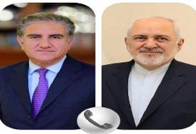 ظریف و وزیر امورخارجه پاکستان تلفنی گفتگو کردند
