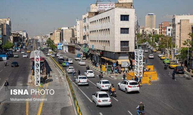 کاهش ترافیک پایتخت در اولین صبح تعطیلات ۶ روزه