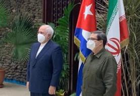 تماس تلفنی ظریف با همتای کوبایی / محکومیت دخالت خارجی در امور داخلی کوبا