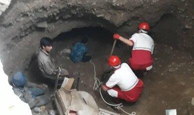 فرونشست زمین خانه یک زوج سالمند را به دهان کشید