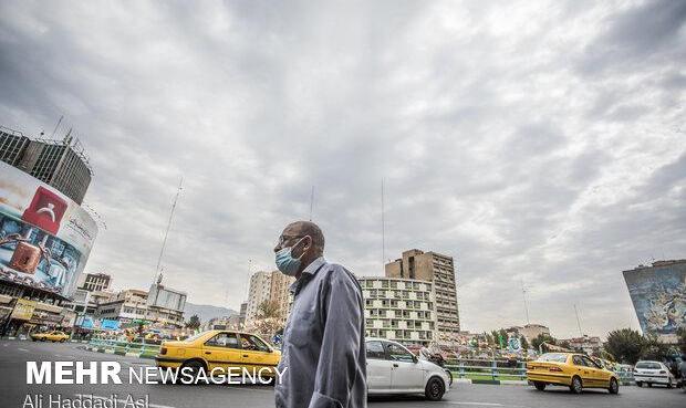 هوای تهران برای گروه های حساس آلوده شد