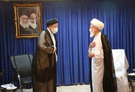 رییسی با آیت الله نوری همدانی دیدار کرد