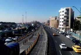 کاهش کیفیت هوای پایتخت طی امروز
