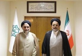 استقبال وزیر دولت روحانی از وزیر جدید اطلاعات