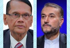 تبریک وزیر خارجه سریلانکا به امیرعبداللهیان