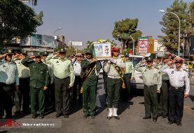 شهادت مامور شجاع و وظیفه شناس کلانتری ۱۰۳