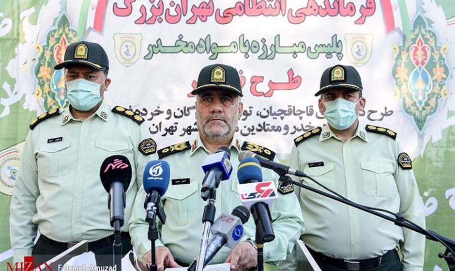 شناسایی ۲ تن موادمخدر در طرح ظفر پلیس پایتخت