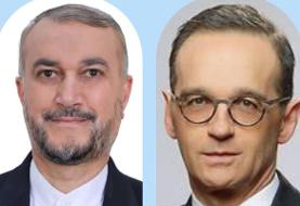 امیر عبداللهیان خطاب به وزیر خارجه آلمان: برای ارسال واکسن بایون تک اقدام کنید