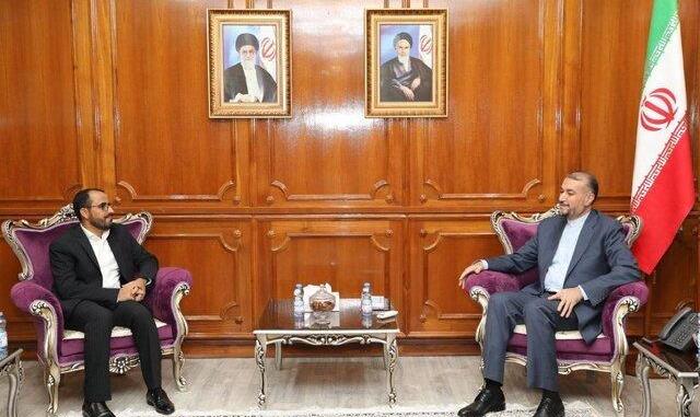 عکس | دیدار امیرعبداللهیان با مقام ارشد دولت نجات ملی یمن
