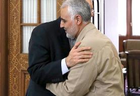 لاریجانی عکسی از خود در کنار سردار سلیمانی منتشر کرد