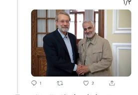 علی لاریجانی: شهید سلیمانی، مرزبان واقعی امنیت ملی و منافع کشور بود