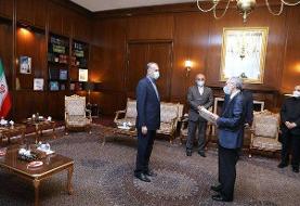 سفیر جدید الجزایر رونوشت استوارنامه خود را تسلیم کرد