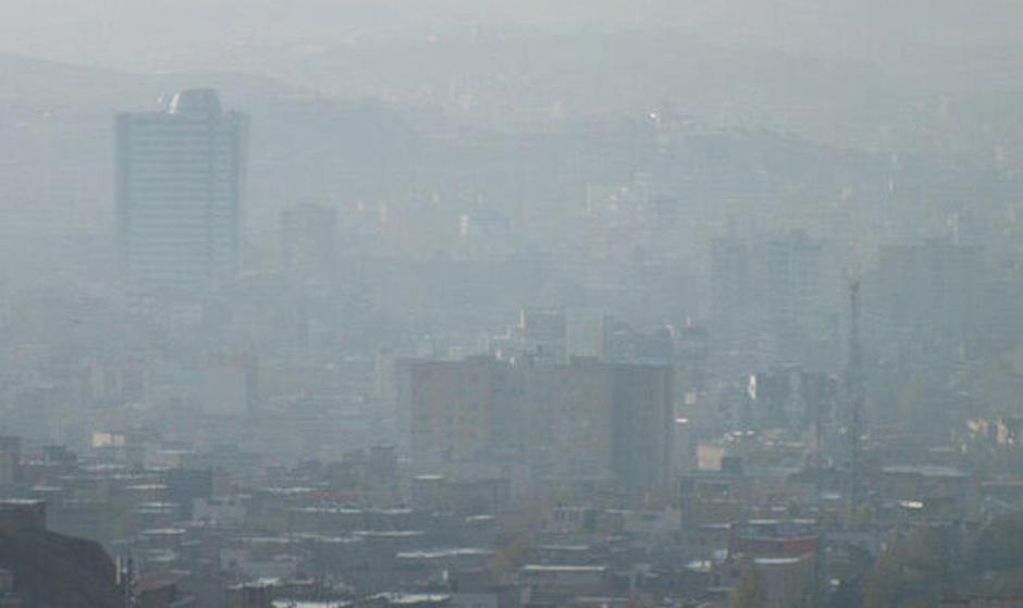 هوای آلوده تهران در اولین روز هفته