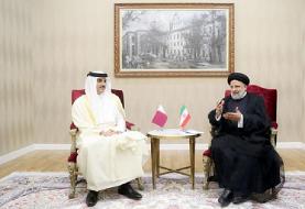 رئیسی با امیر قطر دیدار کرد