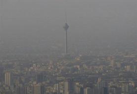 ۱۱ روز تنفس هوای آلوده طی آبان در پایتخت