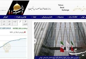 افزایش ۴۴ هزار و ۷۸۲ واحدی شاخص بورس تهران