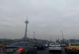 کاهش کیفیت هوای ۵ استان / بارش برف و باران در نقاط مختلف کشور