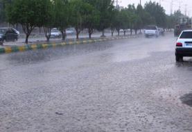 بارش برف و باران در تهران