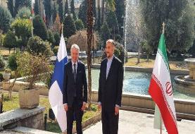 وزیر خارجه فنلاند با «امیرعبداللهیان» دیدار کرد